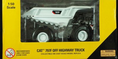 1:50 CAT 797 Off Highway Truck, White, Norscot