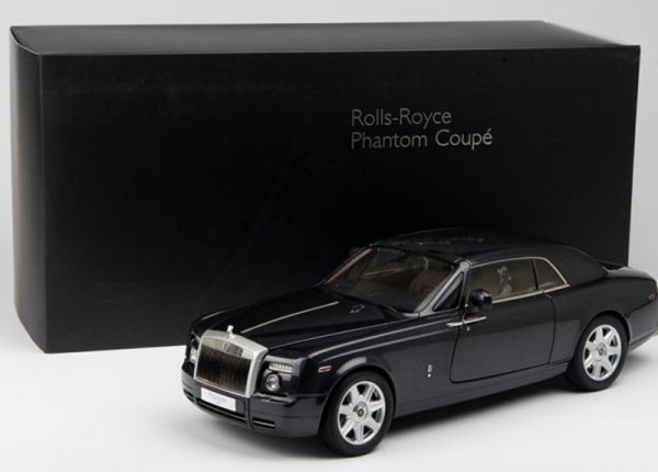 1:18 Rolls Royce Phantom Coupe, Darkest Tungsten, Kyosho